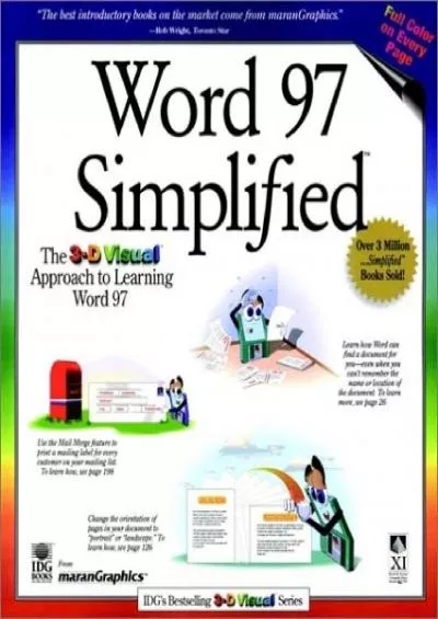 (BOOS)-Microsoft? Word 97 Simplified: IDG\'s 3-D Visual Series