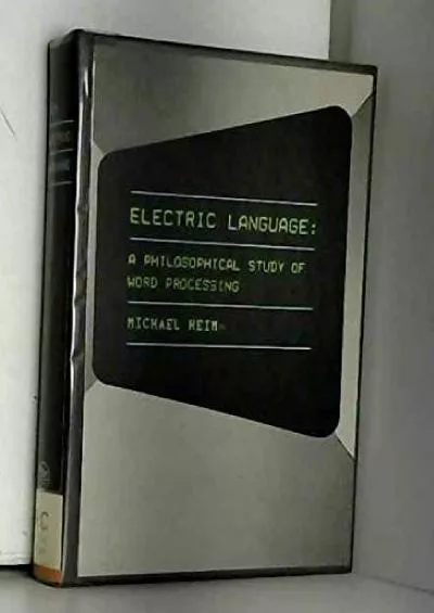 (BOOS)-Electric Language: A Philosophical Study of Word Processing