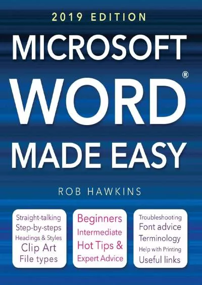 (BOOK)-Microsoft Word Made Easy (2019 edition)