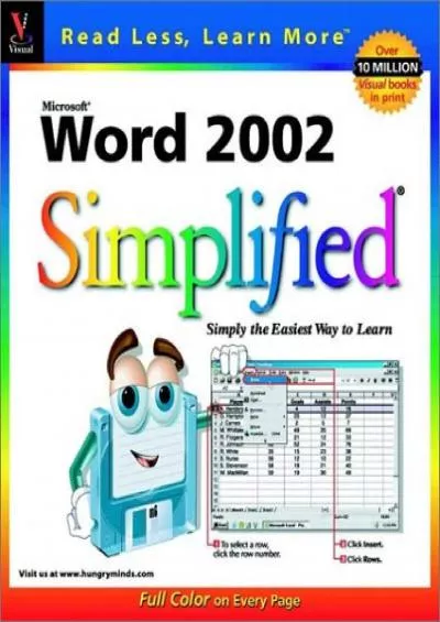 (DOWNLOAD)-Word 2002 Simplified (Visual Read Less, Learn More)