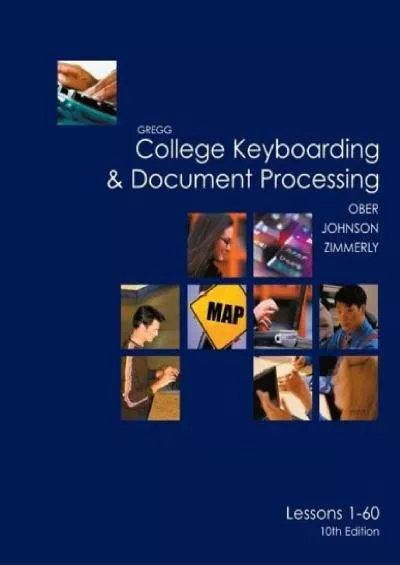 (BOOK)-Gregg College Keyboarding  Document Processing (GDP), Lessons 1-60 text