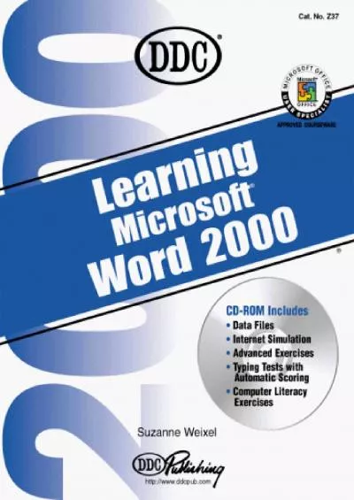 (BOOK)-Learning Microsoft Word 2000 (Office 2000 Learning Series)