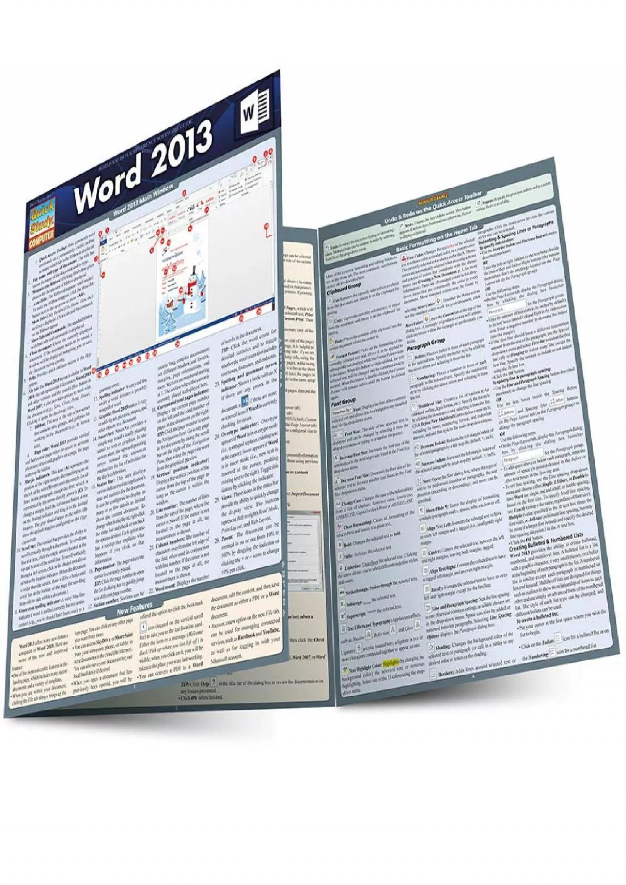 PDF-(EBOOK)-Word 2013 (Quick Study Computer)