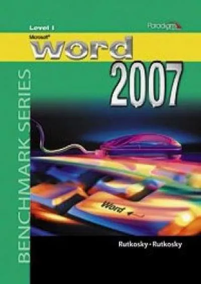 (BOOS)-Word 2007 - Windows Vista Edition - Level 1 (Benchmark Series)