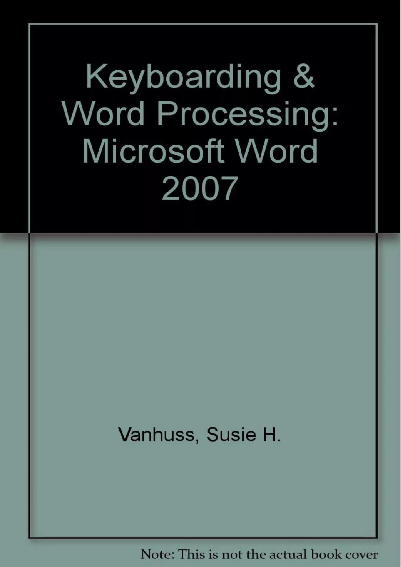 (EBOOK)-Keyboarding  Word Processing: Microsoft Word 2007