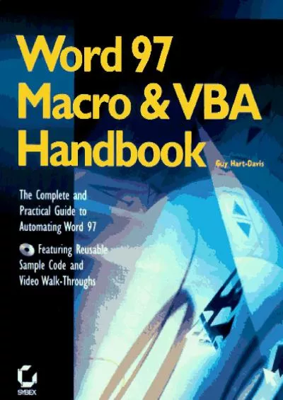 (READ)-Word 97 Macro  Vba Handbook