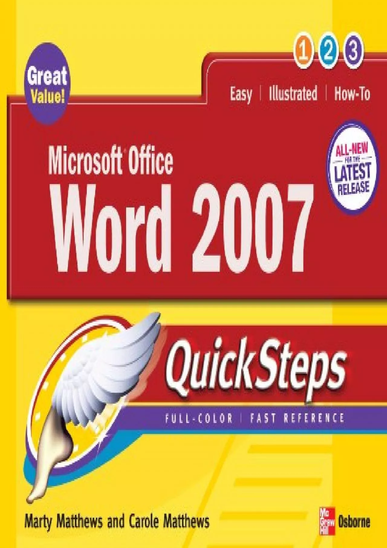 PDF-(BOOS)-Microsoft Office Word 2007 QuickSteps (How to Do Everything)