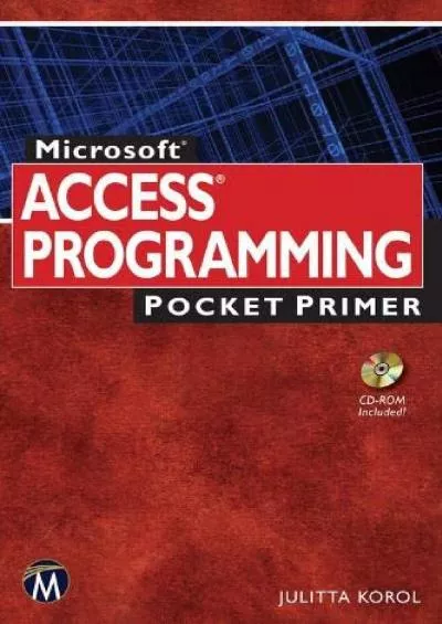 (READ)-Microsoft Access Programming Pocket Primer