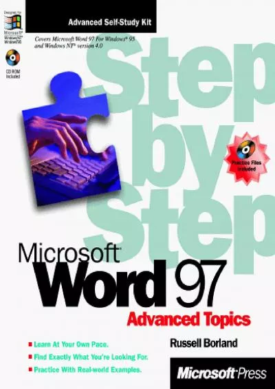 (EBOOK)-Microsoft Word 97 Step by Step: Advance Topics (Step by Step (Microsoft Pr))