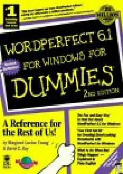 (EBOOK)-WordPerfect 6.1 For Windows For Dummies