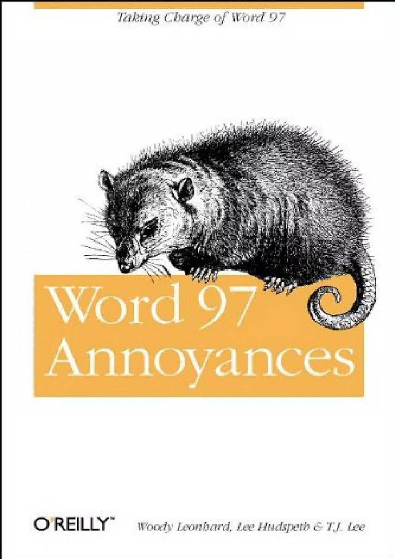 PDF-(BOOS)-Word 97 Annoyances (Nutshell Handbooks)