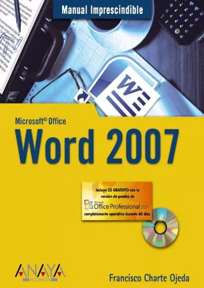 (DOWNLOAD)-Word 2007 (Manual Imprescindible/ Essential Manual) (Spanish Edition)