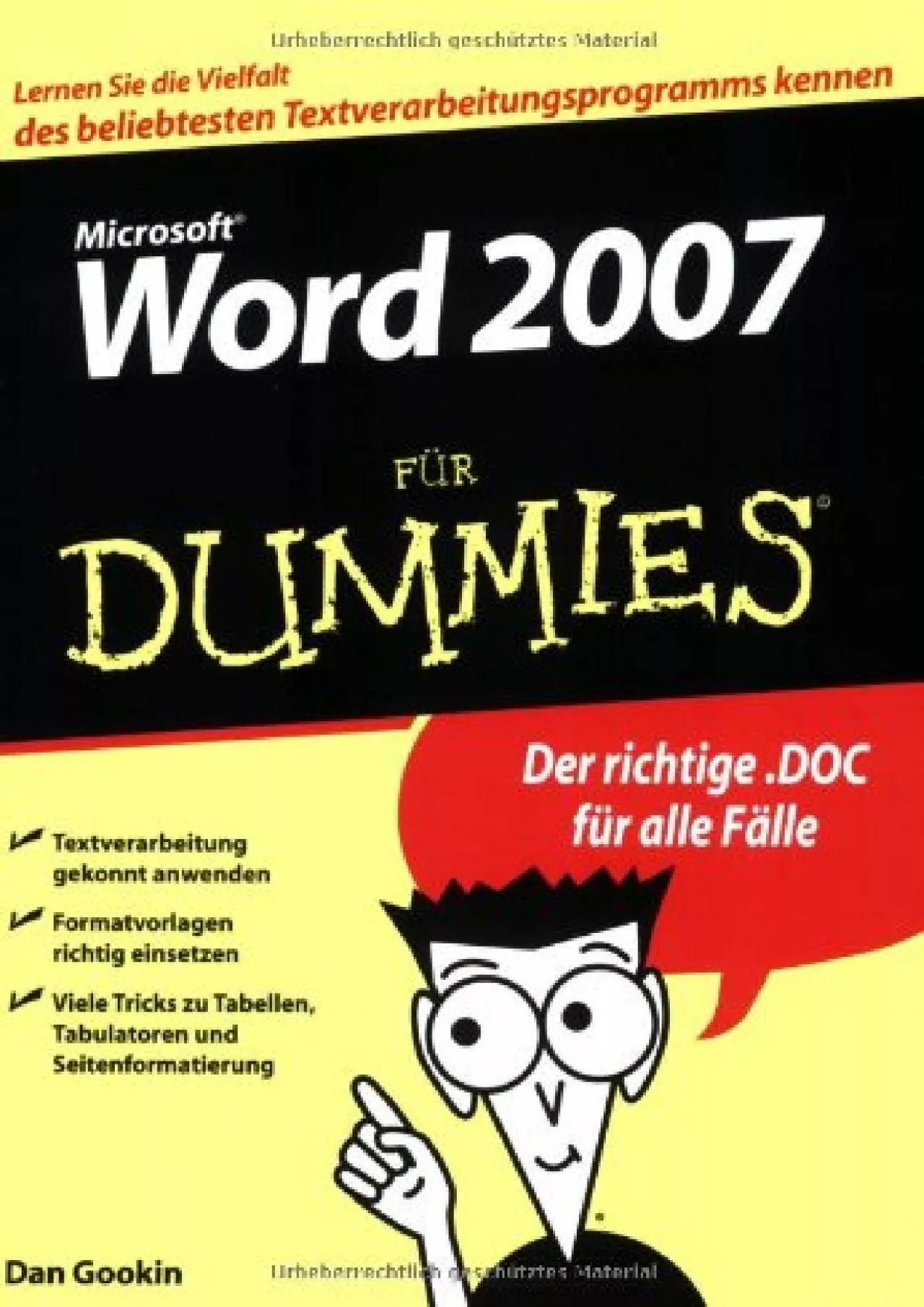 PDF-(READ)-Word 2007 für Dummies (German Edition)