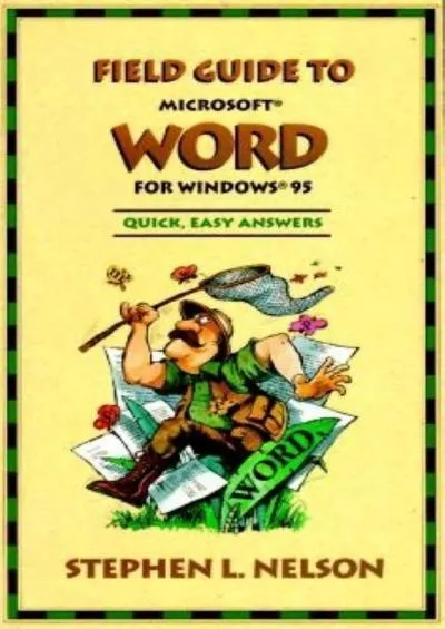 (DOWNLOAD)-Field Guide to Microsoft Word for Windows 95