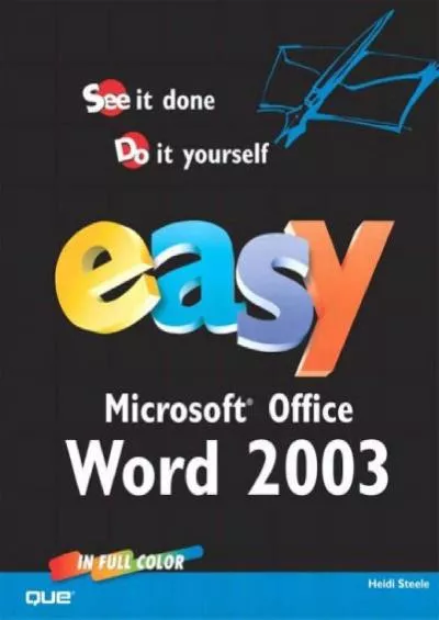 (EBOOK)-Easy Microsoft Office Word 2003