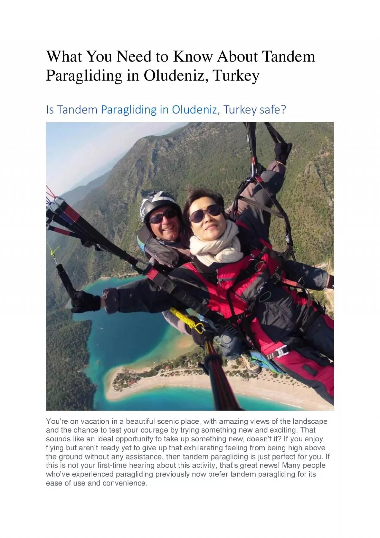 PDF-What You Need to Know About Tandem Paragliding in Oludeniz, Turkey