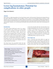 Wound Practice and ResearchVolume 19 Number 1 – March 2011