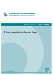 QueenslandMaternity and Neonatal Clinical Guideline: PPH