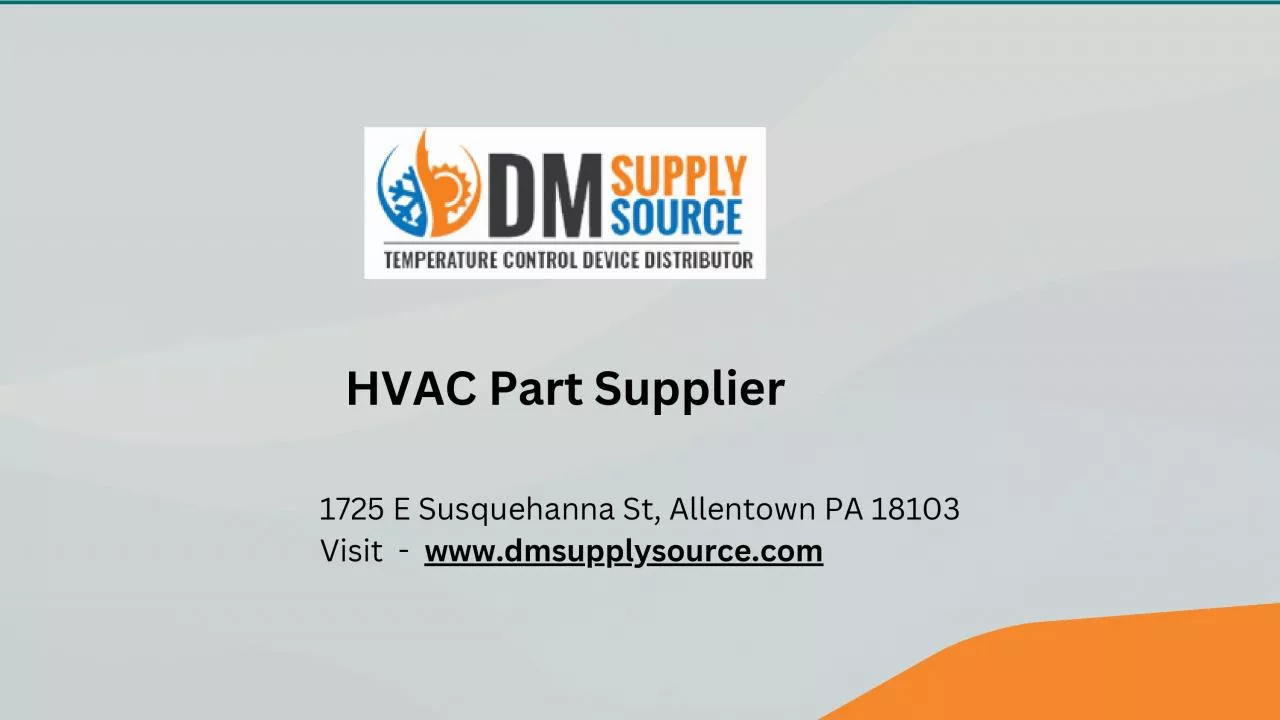 PDF-HVAC Part Supplier