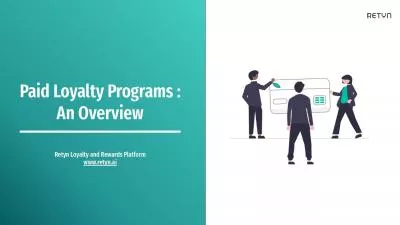 An Overview of Paid Loyalty Programs