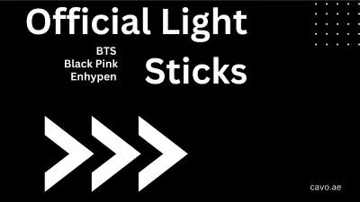 BTS,Black Pink,Enhypen Light sticks online in dubai