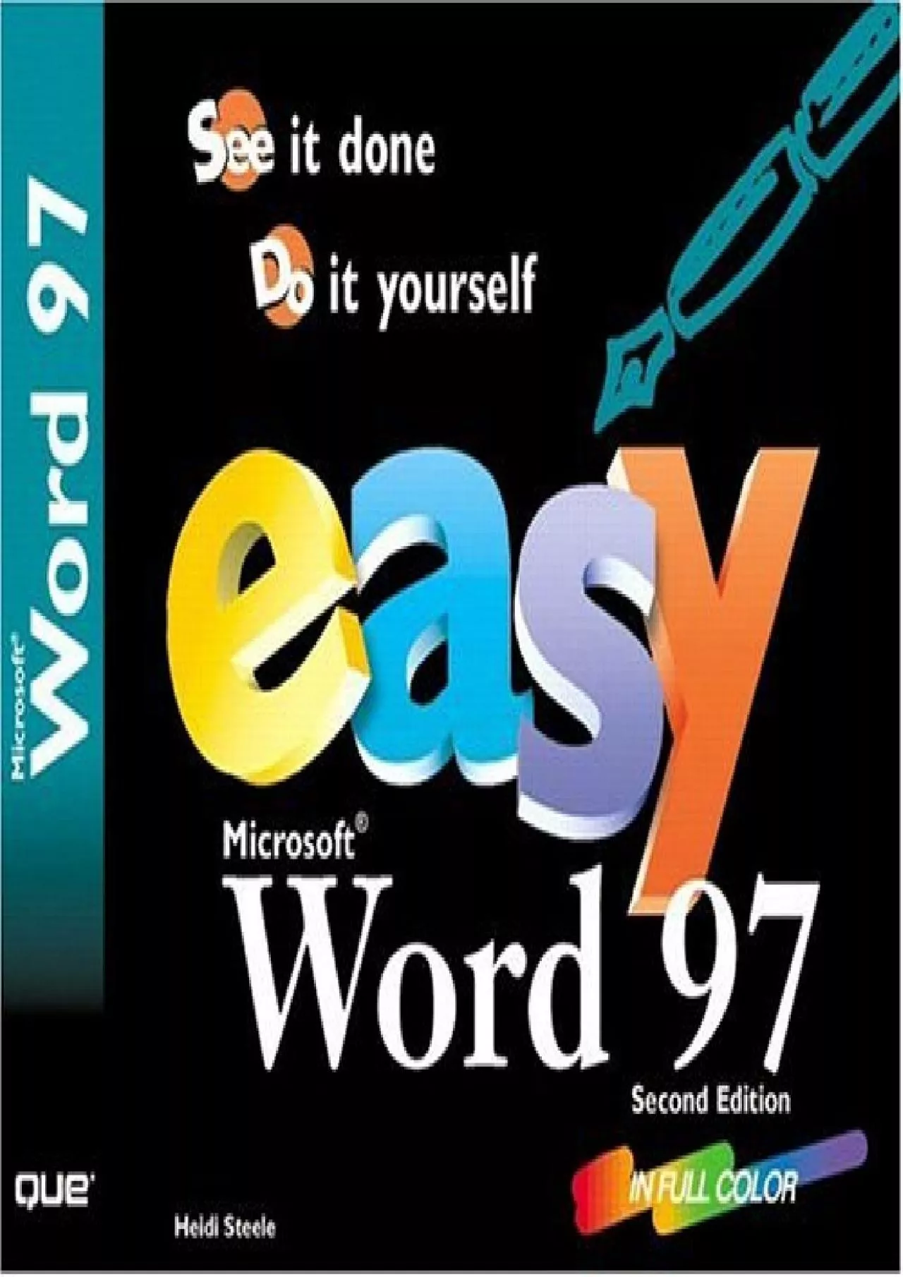 PDF-(BOOS)-Easy Word 97: See It Done Do It Yourself (Que\'s Easy Series)