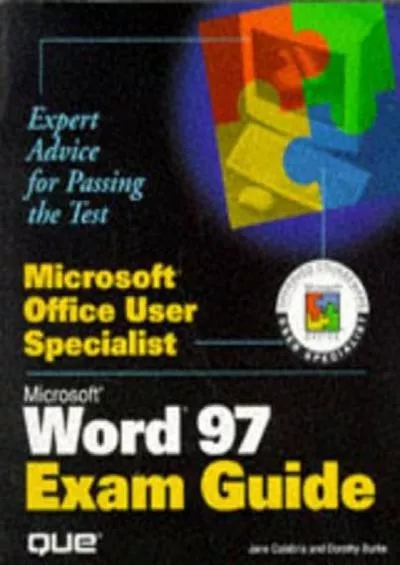 (READ)-Microsoft Word Exam Guide (Microsoft Office User Specialist)