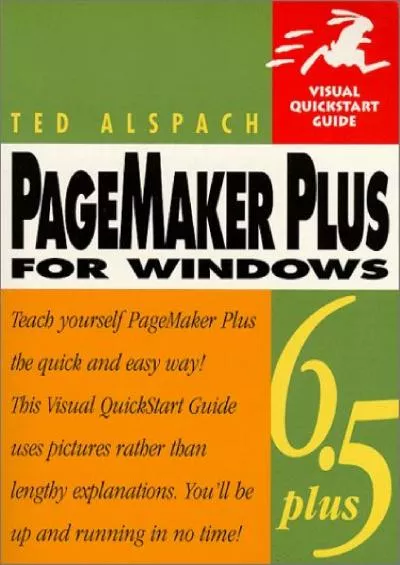 (READ)-PageMaker 6.5 Plus for Windows, Second Edition (Visual QuickStart Guide)