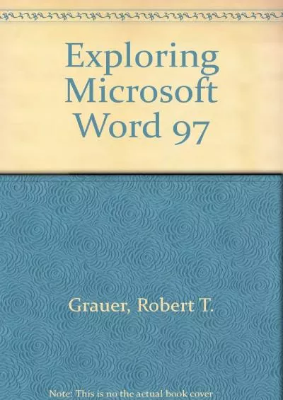 (BOOK)-Exploring Microsoft Word 97