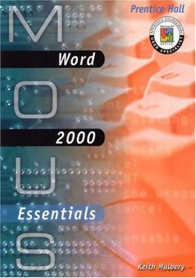 (DOWNLOAD)-Mous Essentials Word 2000