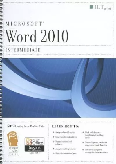 (BOOS)-Word 2010: Intermediate + Certblaster + Data