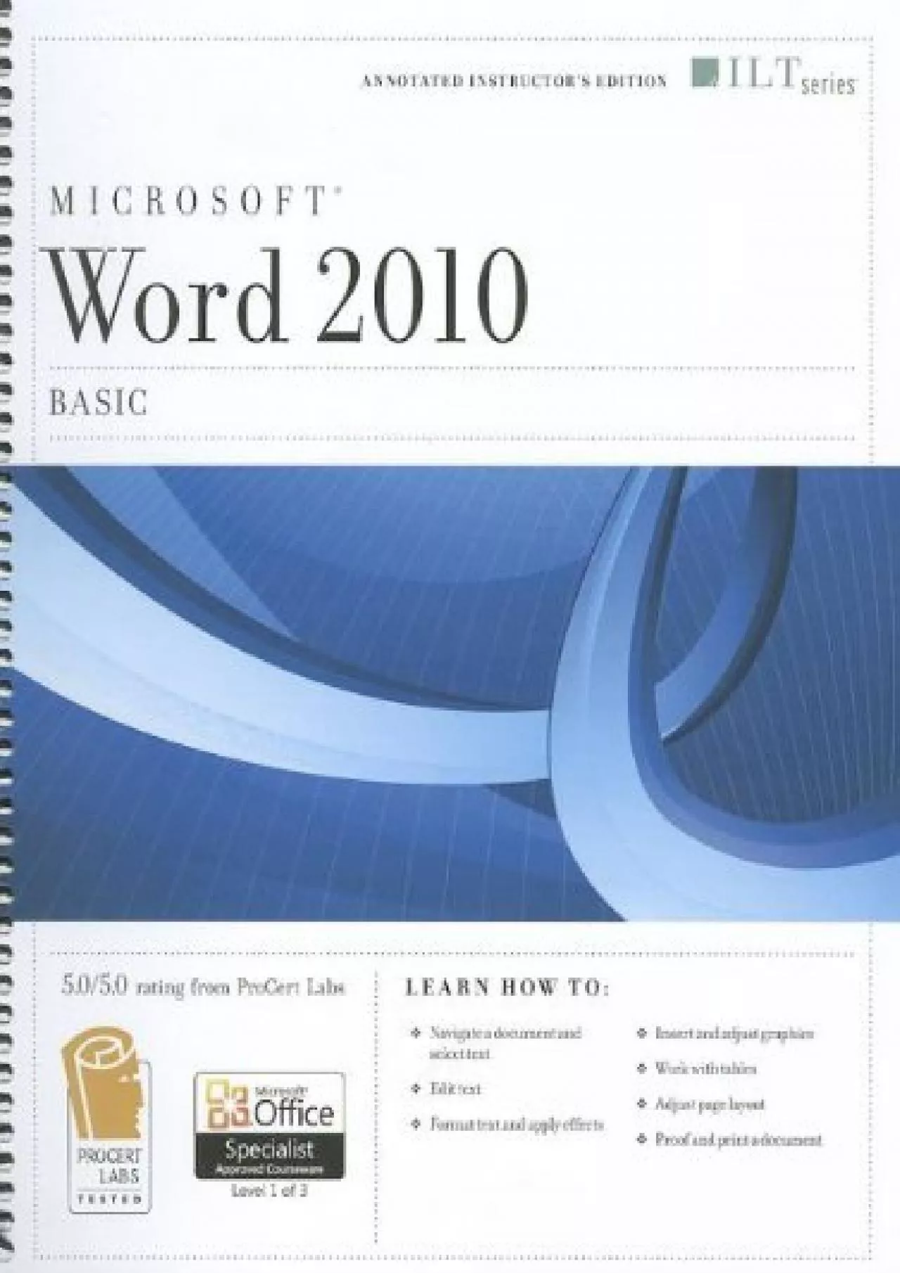 PDF-(BOOK)-Word 2010: Basic + Certblaster