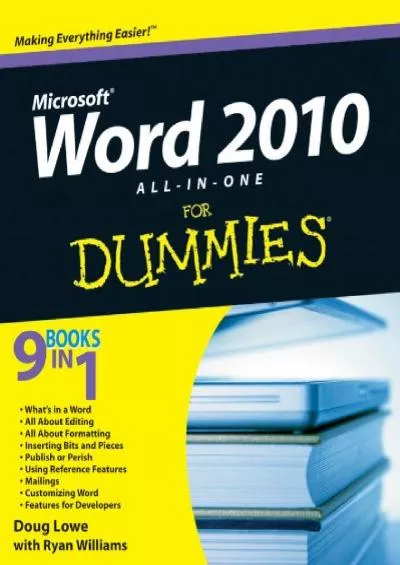 (DOWNLOAD)-Word 2010 All-in-One For Dummies