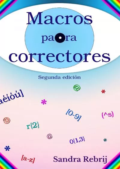 (DOWNLOAD)-Macros para correctores (Spanish Edition)
