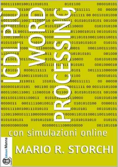 (BOOK)-ICDL più Word Processing: con simulazioni online (Italian Edition)