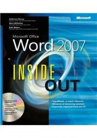 (BOOS)-Microsoft® Office Word 2007 Inside Out