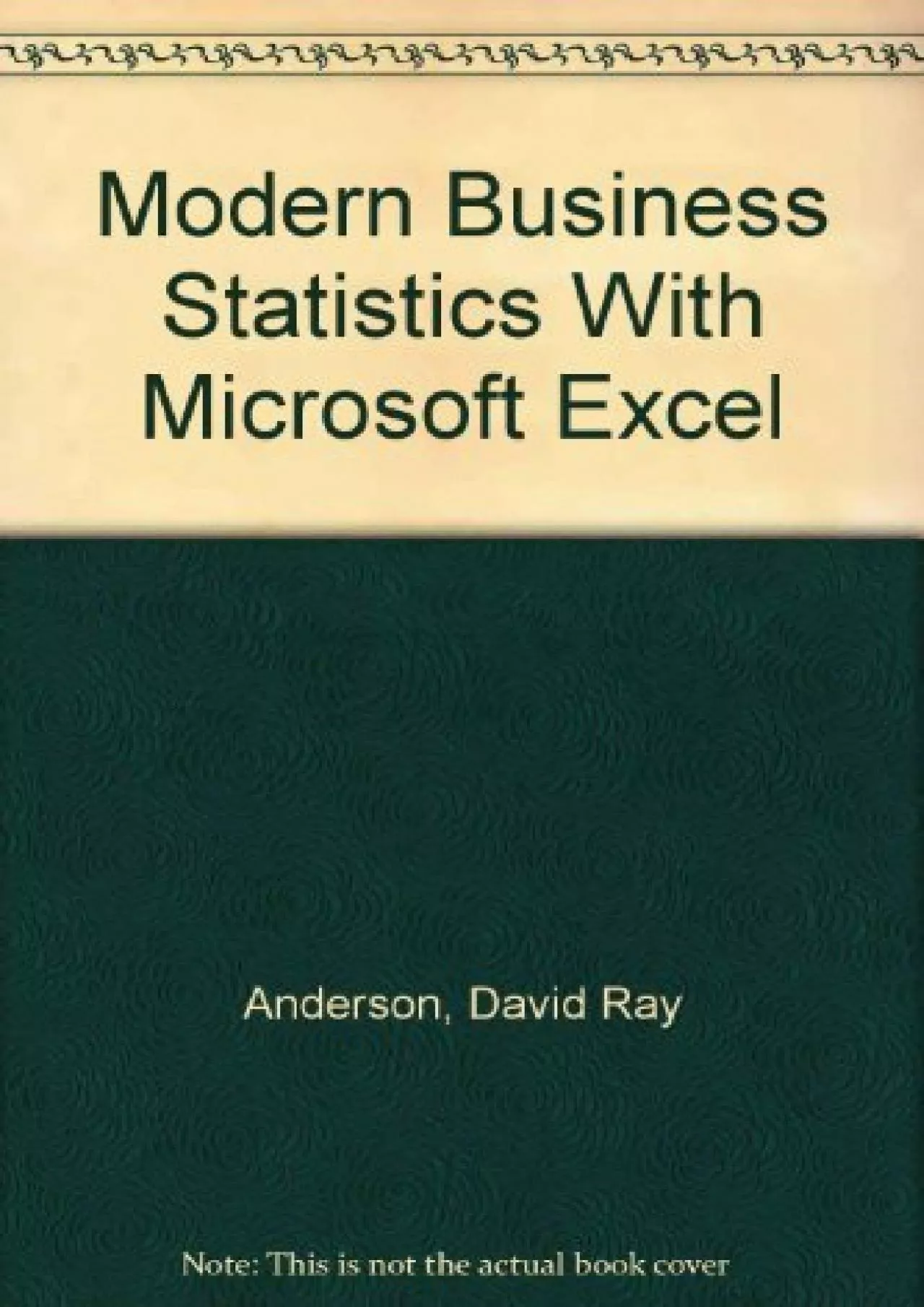 (BOOK)-Modern Business Statistics With Microsoft Excel