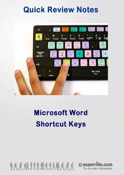 (READ)-Microsoft Word 2003-2010 Shortcut Keys