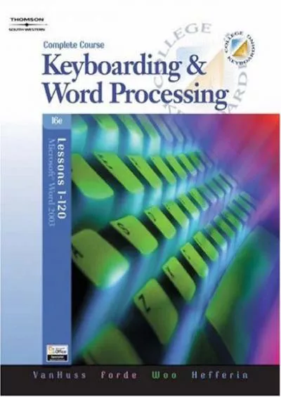 (EBOOK)-College Keyboarding (Complete, Lessons 1-120 with Data CD-ROM)