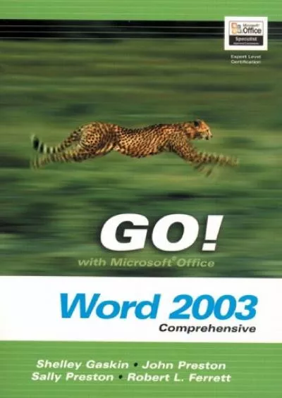 (EBOOK)-Go with Microsoft Office Word 2003 Comprehensive and Go Student CD Package