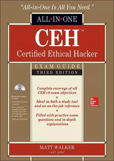 (DOWNLOAD)-CEH Certified Ethical Hacker All-in-One Exam Guide, Third Edition