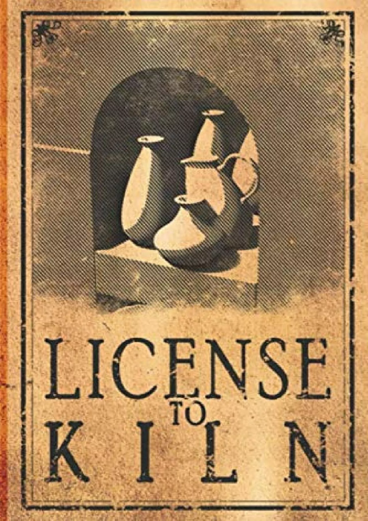 (BOOS)-License To Kiln: Master Potter Disguised Password Book, Fake Cover Notebook. Discreet