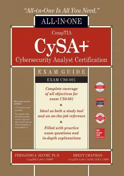 (BOOK)-CompTIA CySA+ Cybersecurity Analyst Certification All-in-One Exam Guide (CS0-001)