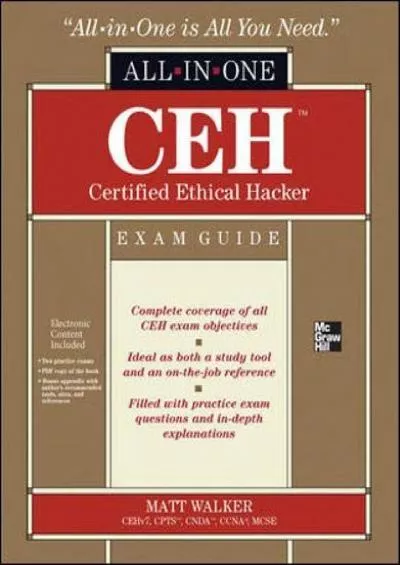 (BOOS)-CEH Certified Ethical Hacker All-in-One Exam Guide