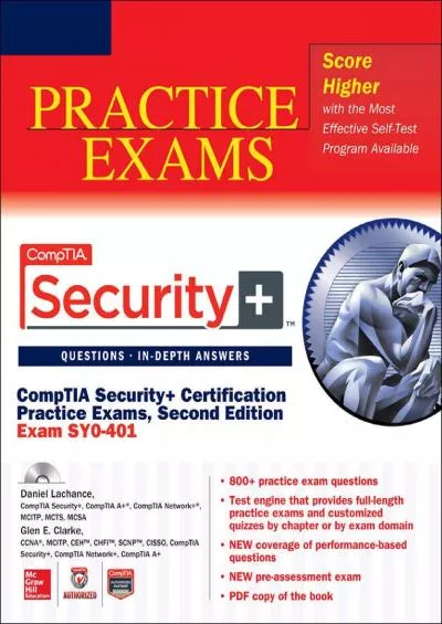 (DOWNLOAD)-CompTIA Security+ Certification Practice Exams, Second Edition (Exam SY0-401) (Certification Press)