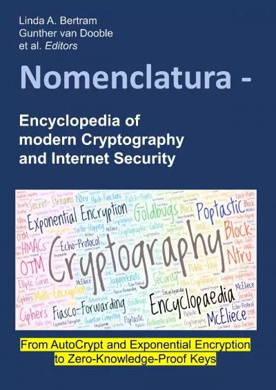 (READ)-Nomenclatura - Encyclopedia of modern Cryptography and Internet Security: From