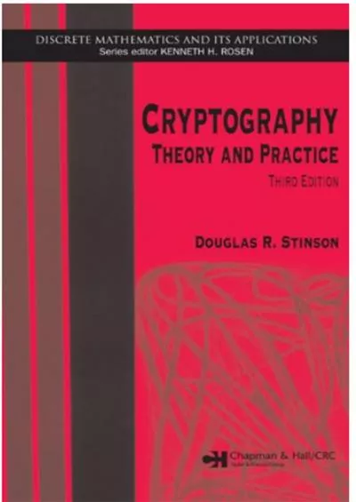 (BOOS)-Cryptography: Theory and Practice