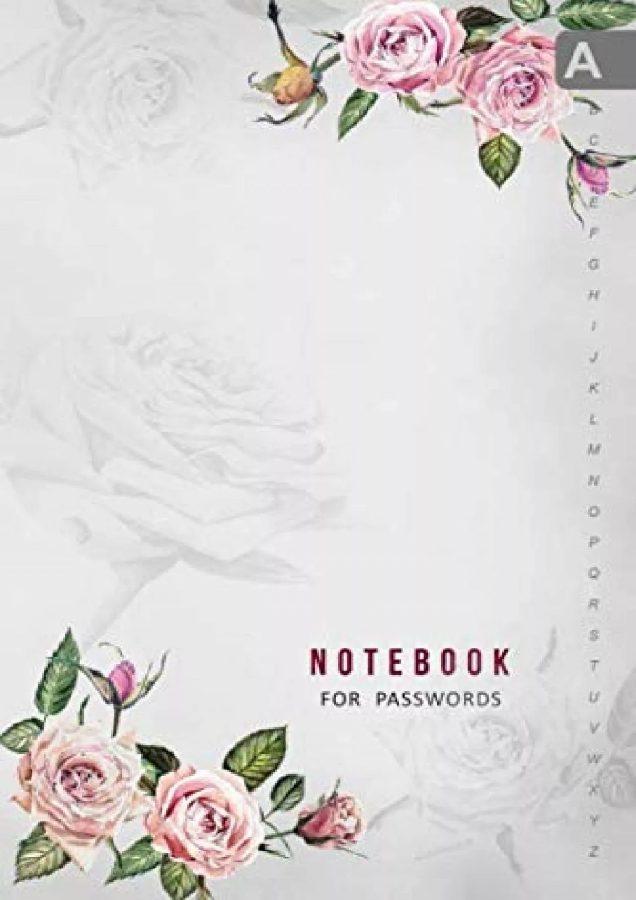 PDF-(EBOOK)-Notebook for Passwords: 6x9 Internet Logbook Journal Medium with Alphabetical