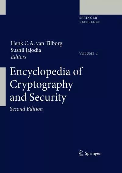 (BOOK)-Encyclopedia of Cryptography and Security