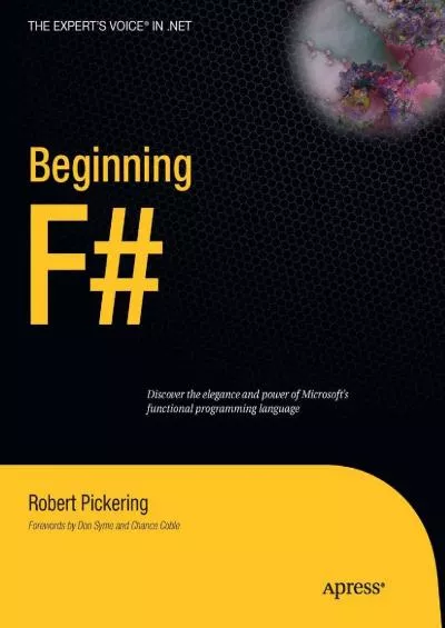 [eBOOK]-Beginning F (Expert\'s Voice in .NET)